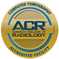 American College Of Radiology Computed Tomography Acredited Facility